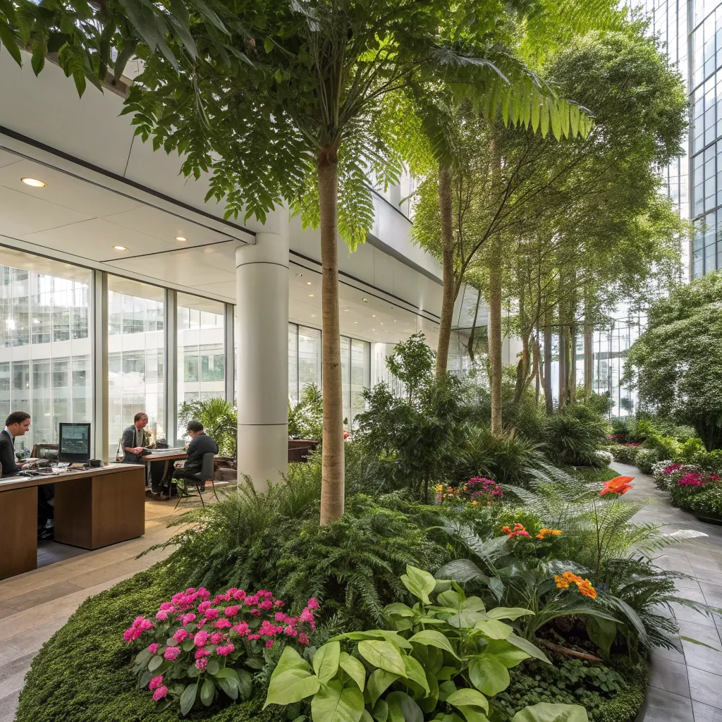 Lush Office Green Zone